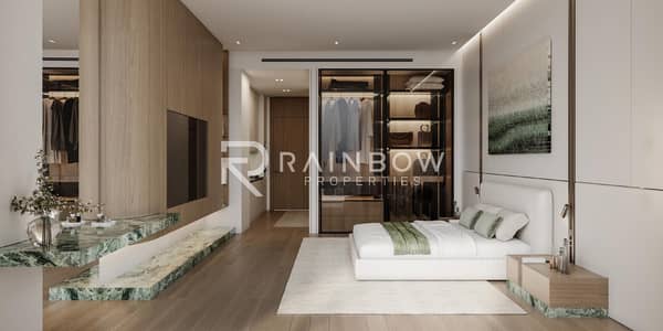 2 Cпальни Апартаменты Продажа в Арджан, Дубай - Binghatti_Hillcrest_Bedroom_ygcfnf. jpg 2 Cпальни Апартаменты Продажа в Арджан, Дубай - Binghatti_Hillcrest_Bedroom_ygcfnf. jpg