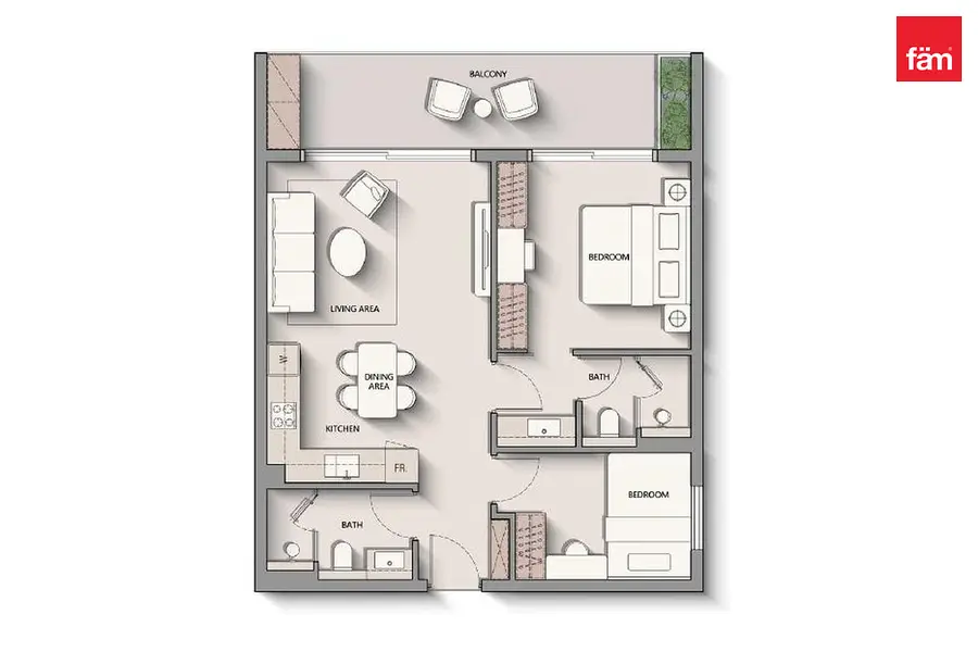 Rooftop Pool | Modern Living | 1% Monthly