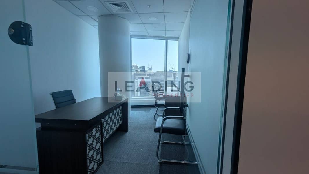 Furnished Canal View Office | Prime Tower