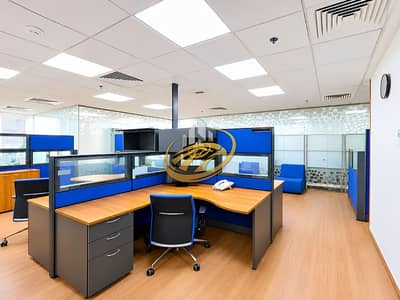 Office de à à louer à Dubai Silicon Oasis (DSO), Dubai - Falcon Hub Badge in Elegant Interior-3. png Office de à à louer à Dubai Silicon Oasis (DSO), Dubai - Falcon Hub Badge in Elegant Interior-3. png