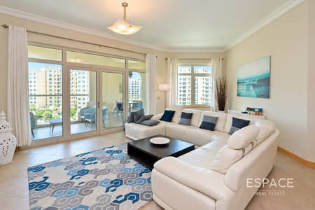 3 Bedroom Apartment for Rent in Palm Jumeirah, Dubai - Beach Access | Vacant | Spacious 3 Bedroom Apartment for Rent in Palm Jumeirah, Dubai - Beach Access | Vacant | Spacious