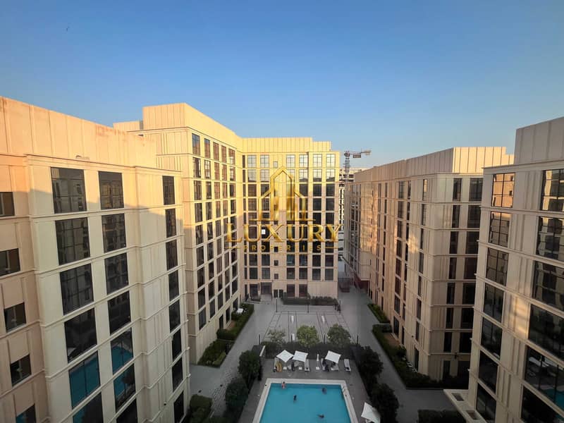 Stunning 1BHK with Pool View for Yearly Rent in Al Mamsha, Sharjah – AED 42,500 Stunning 1BHK with Pool View for Yearly Rent in Al Mamsha, Sharjah – AED 42,500