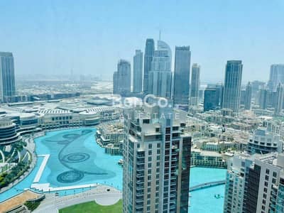 2 Bedroom Flat for Rent in Downtown Dubai, Dubai - 2 Bedrooms | High Floor | Burj And Fountain View