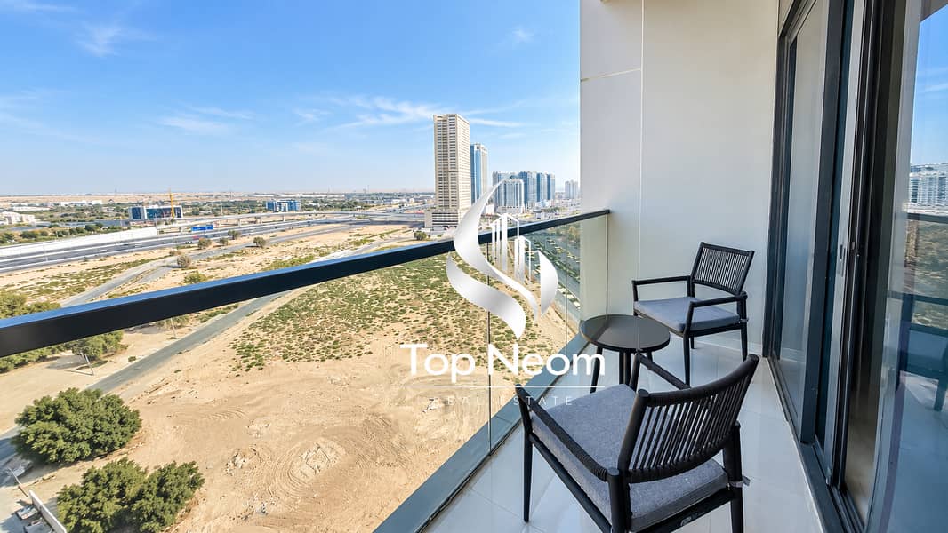 FURNISHED STUDIO APARTMENT FOR RENT | BLUE WAVE | WADI AL SAFA 5