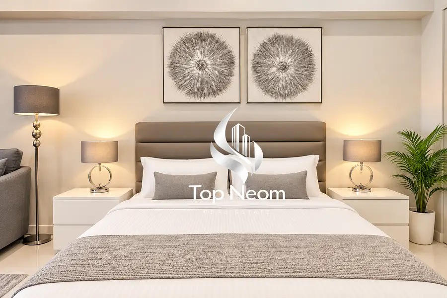 FURNISHED STUDIO APARTMENT FOR RENT | BLUE WAVE | WADI AL SAFA 5