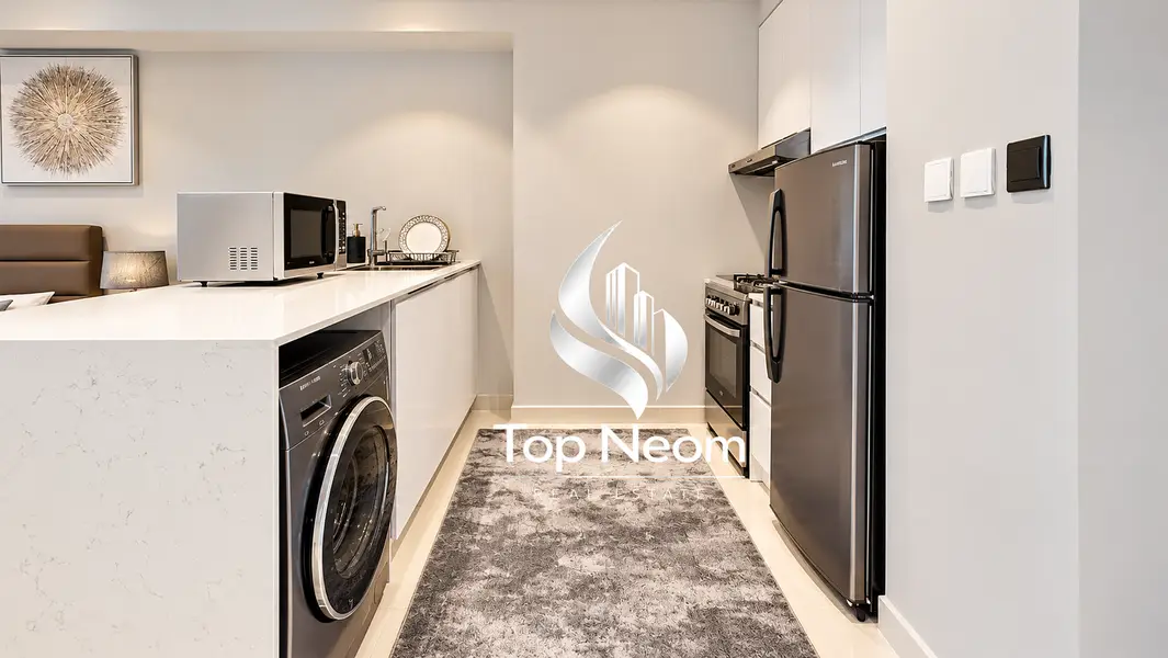 FURNISHED STUDIO APARTMENT FOR RENT | BLUE WAVE | WADI AL SAFA 5