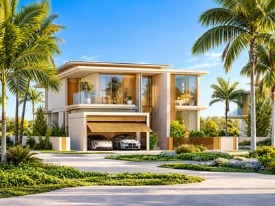 Villa de 4 chambres à à vendre à Dubai Islands, Dubai - Sunlit Tropical Modern Villa. png