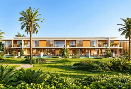 تاون هاوس 3 غرف نوم للبيع في جزر دبي، دبي - Modern Tropical Villa Resort. png