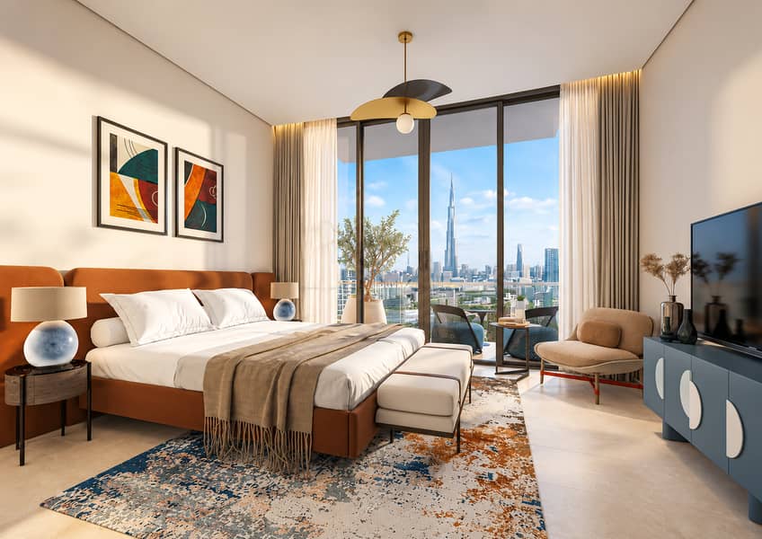 4 Sunlit Luxury Bedroom with City Views. png