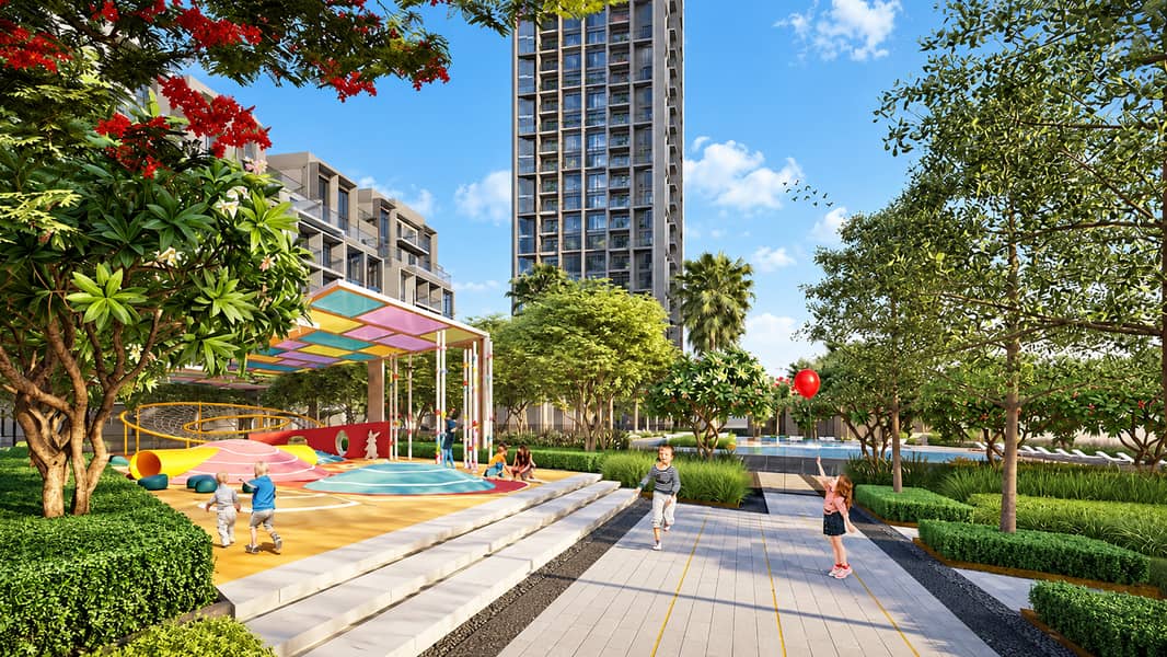 12 Sunny Modern Playground Courtyard. png