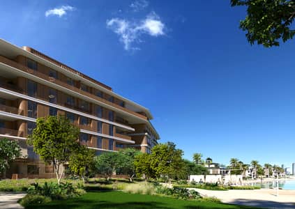 3 Bedroom Apartment for Sale in Palm Jebel Ali, Dubai - 05_Landscaped_Building. jpg - Copy. jpeg