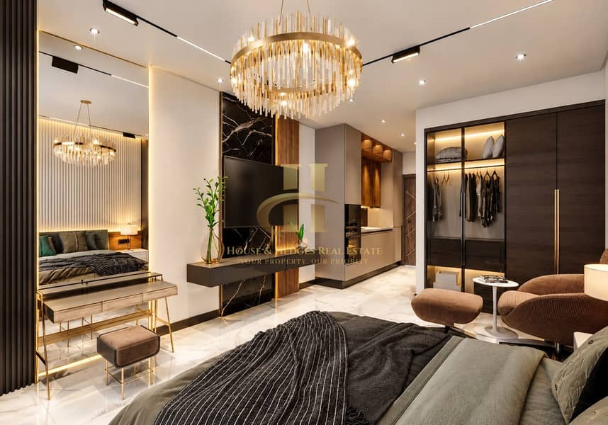 Fully furnished | Elegant | Elitz Oqood | Spacious