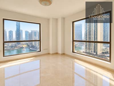 2 Schlafzimmer Wohnung zum Miete in Jumeirah Beach Residence (JBR), Dubai - Bright Empty Apartment with Marina Views. png 2 Schlafzimmer Wohnung zum Miete in Jumeirah Beach Residence (JBR), Dubai - Bright Empty Apartment with Marina Views. png