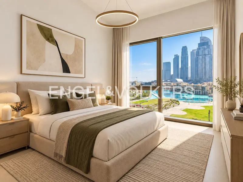 Burj & Fountain Views | Luxury Living