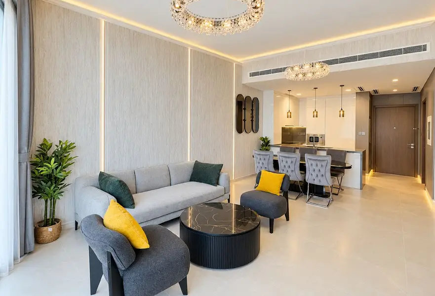 Spacious Upgraded Apartment | Luxury Interiors