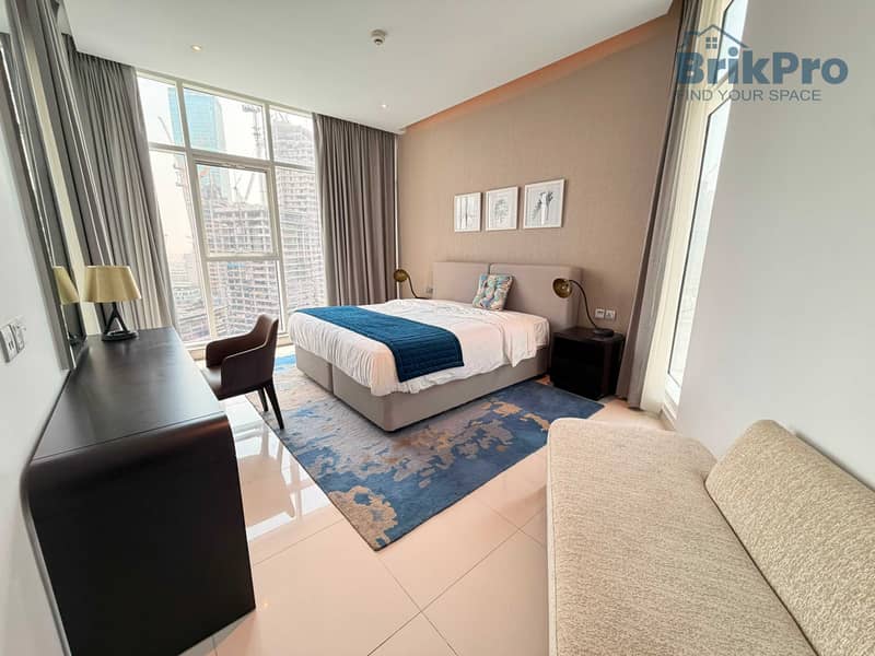 Canal View | Furnished 2BR Apartment | Prime Location I Near Downtown