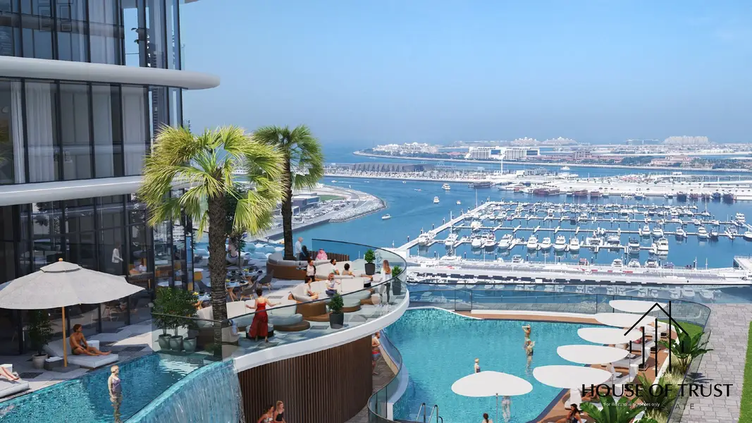 1 BR + STUDY I HIGH-END LIVING I STUNNING SKYLINE VIEW I DUBAI HARBOUR