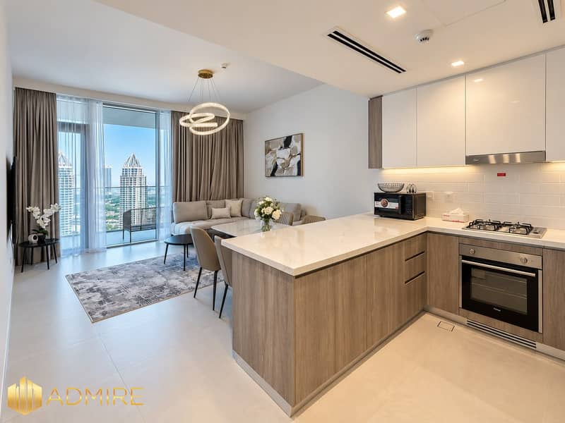 Best 1BR Layout | Brand New | Fully furnished | Full Marina View | High Floor | Multiple cheques