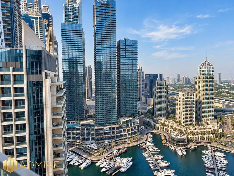 Best 1BR Layout | Brand New | Fully furnished | Full Marina View | High Floor | Multiple cheques
