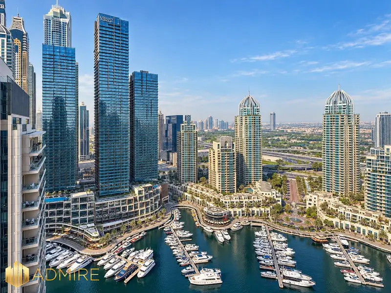 Best 1BR Layout | Brand New | Fully furnished | Full Marina View | High Floor | Multiple cheques