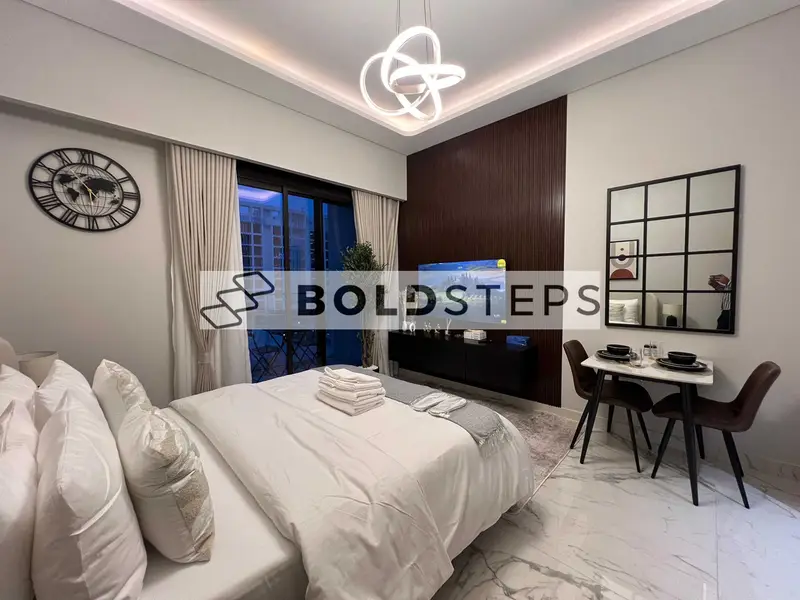 Elegant Furnished Studio in Azizi 61 | Ready to Move In