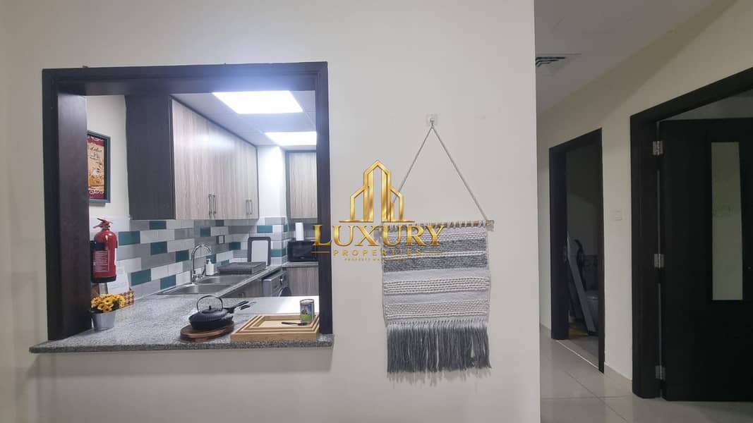 3 1BR Fully Furnished | 2 Bathrooms | Ground Floor with Private Garden | Al Zahia Garden Com