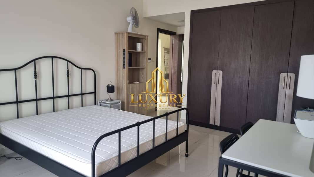 6 1BR Fully Furnished | 2 Bathrooms | Ground Floor with Private Garden | Al Zahia Garden Com