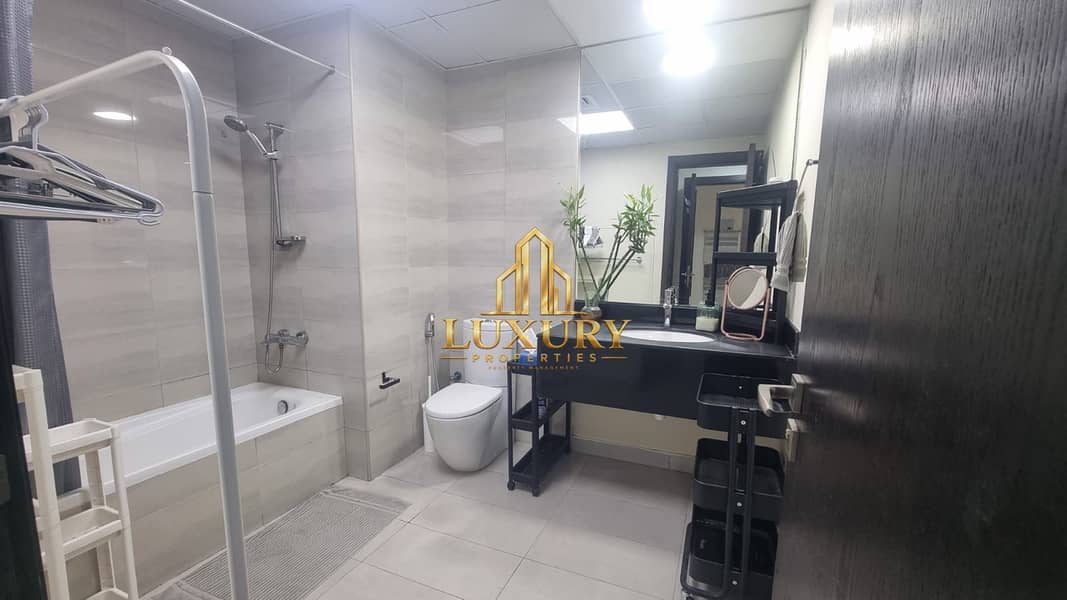 8 1BR Fully Furnished | 2 Bathrooms | Ground Floor with Private Garden | Al Zahia Garden Com