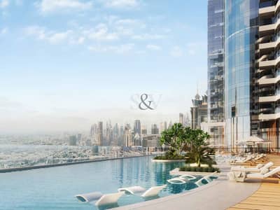 1 Bedroom Flat for Sale in Business Bay, Dubai - Full Sea View | High Floor | Luxurious Residence