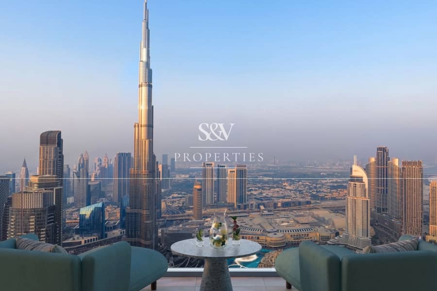 2BR + Study | Burj Khalifa View | Large Layout 2BR + Study | Burj Khalifa View | Large Layout