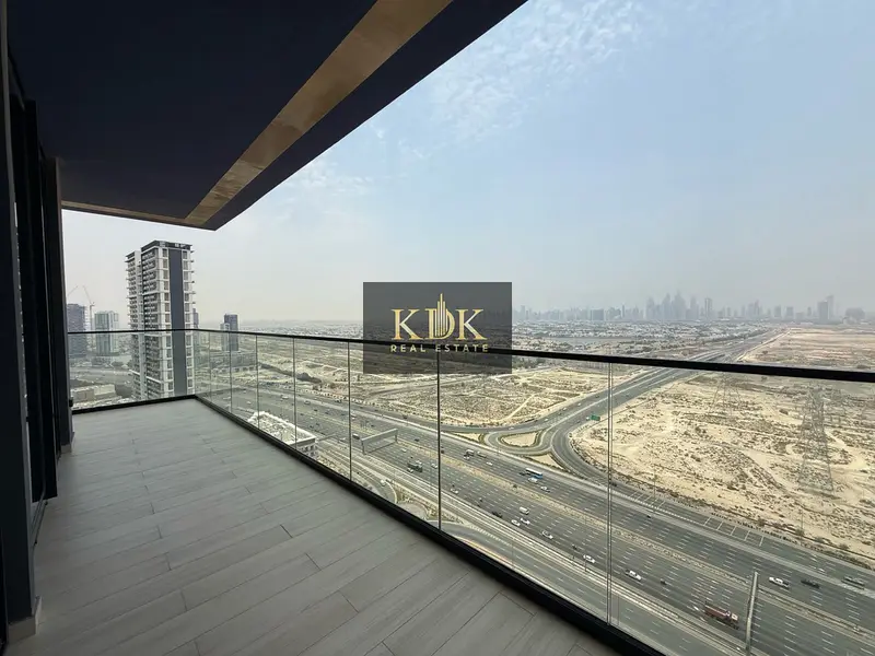 Corner 2BR Apartment | Binghatti Corner JVC | Skyline View