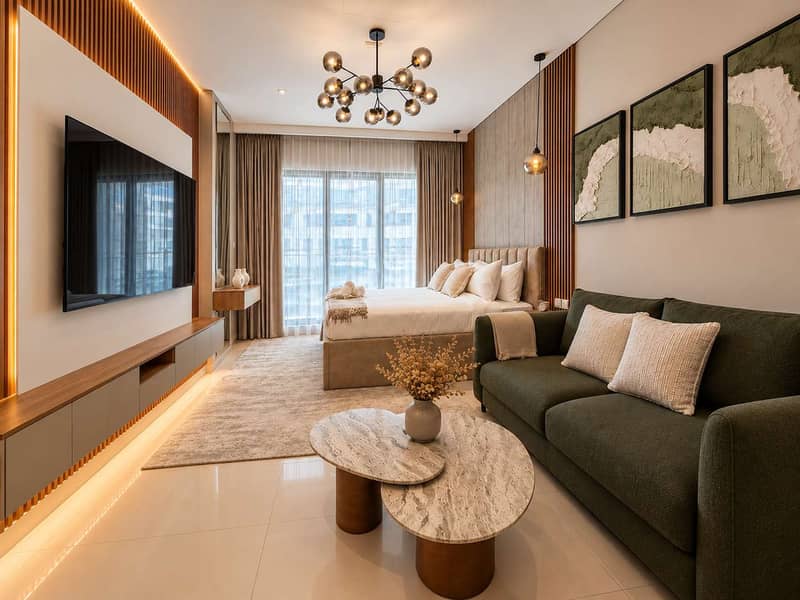 2 Renovated High Floor Studio at Seven Palm