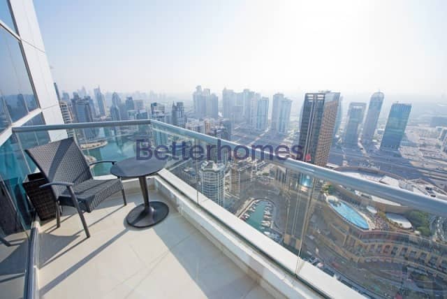Luxury Furniture | Full Marina View | High Floor
