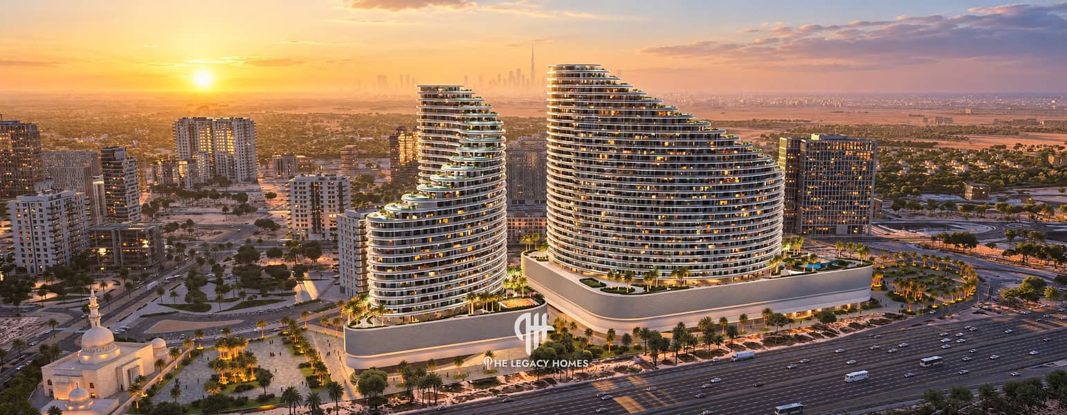 DLD Waiver | Sculpted Twin Towers | 2027 Handover DLD Waiver | Sculpted Twin Towers | 2027 Handover