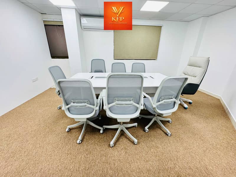 OFFICE AVAILABLE PRIME LOCATION READY TO MOVE NEAR TO METRO DEWA WIFI FREE SAME DAY EJARI