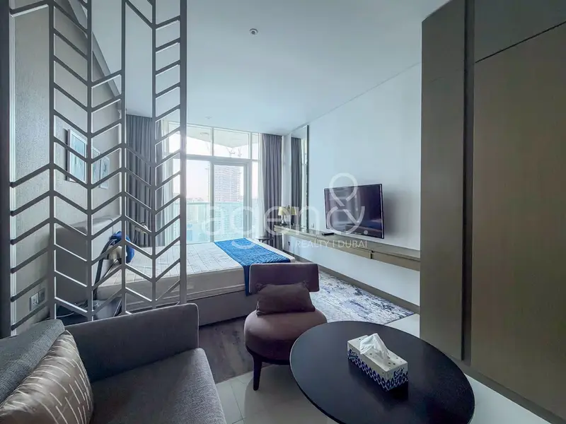 Furnished Studio Apartment with Water View
