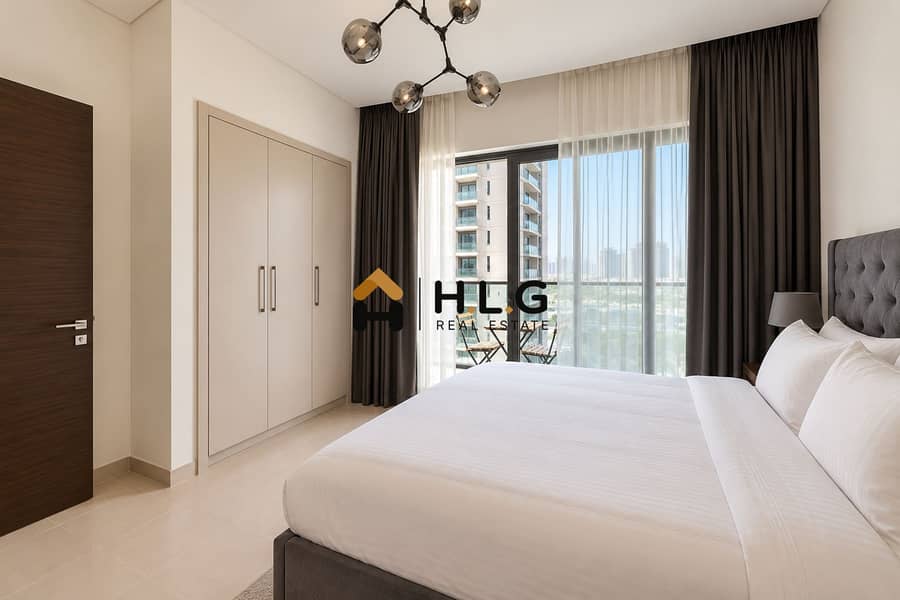 8 Modern Bedroom with City Balcony Views. png