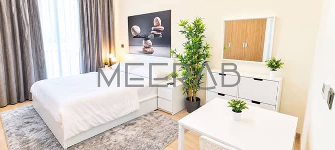 Monolocale in affitto a Meydan, Dubai - Bright Scandinavian Bedroom Retreat. png Monolocale in affitto a Meydan, Dubai - Bright Scandinavian Bedroom Retreat. png
