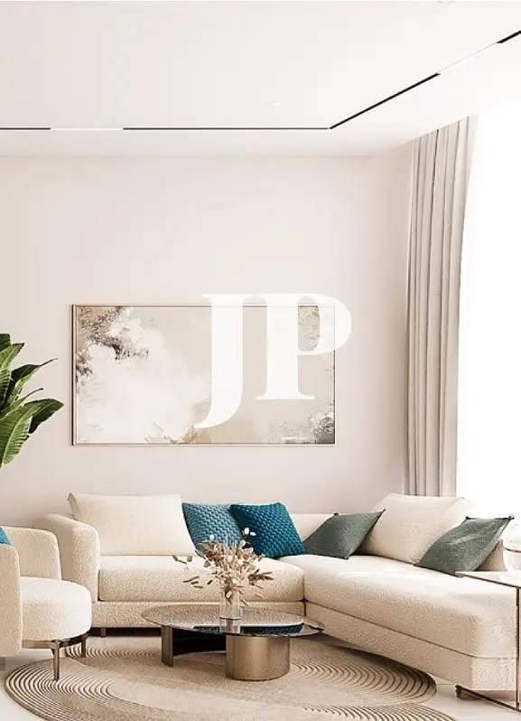 High-Floor 1BR | Furnished | Balcony | Pool & City Views