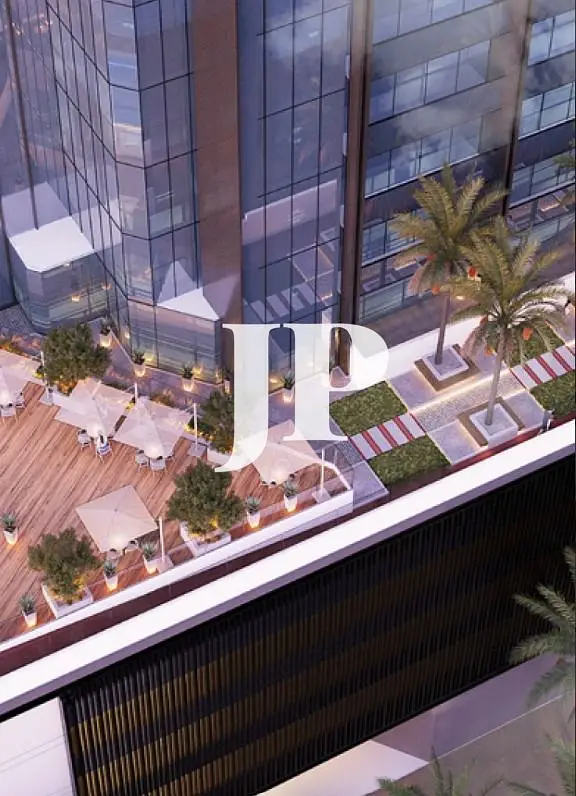 High-Floor 1BR | Furnished | Balcony | Pool & City Views