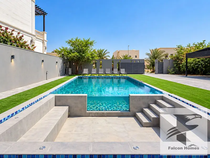 Modern 5BR Villa with Private Pool and Garden Area