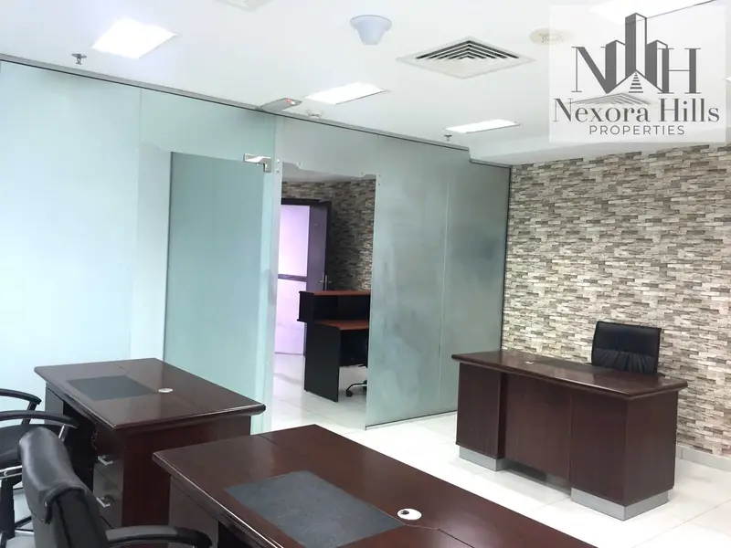 Private Pantry and Washroom | Chiller Free | 3 Glass Partition