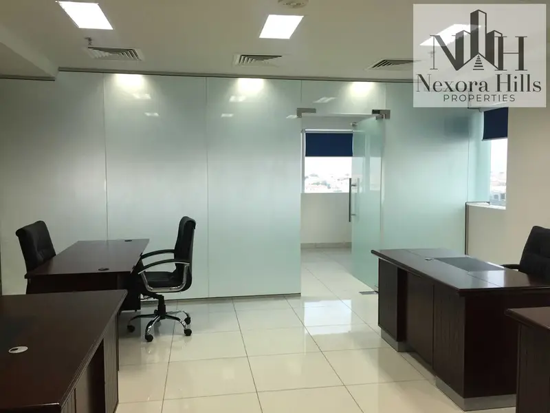 Private Pantry and Washroom | Chiller Free | 3 Glass Partition