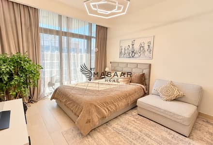 Studio for Sale in Meydan, Dubai - Sunlit Contemporary Bedroom Retreat. png Studio for Sale in Meydan, Dubai - Sunlit Contemporary Bedroom Retreat. png