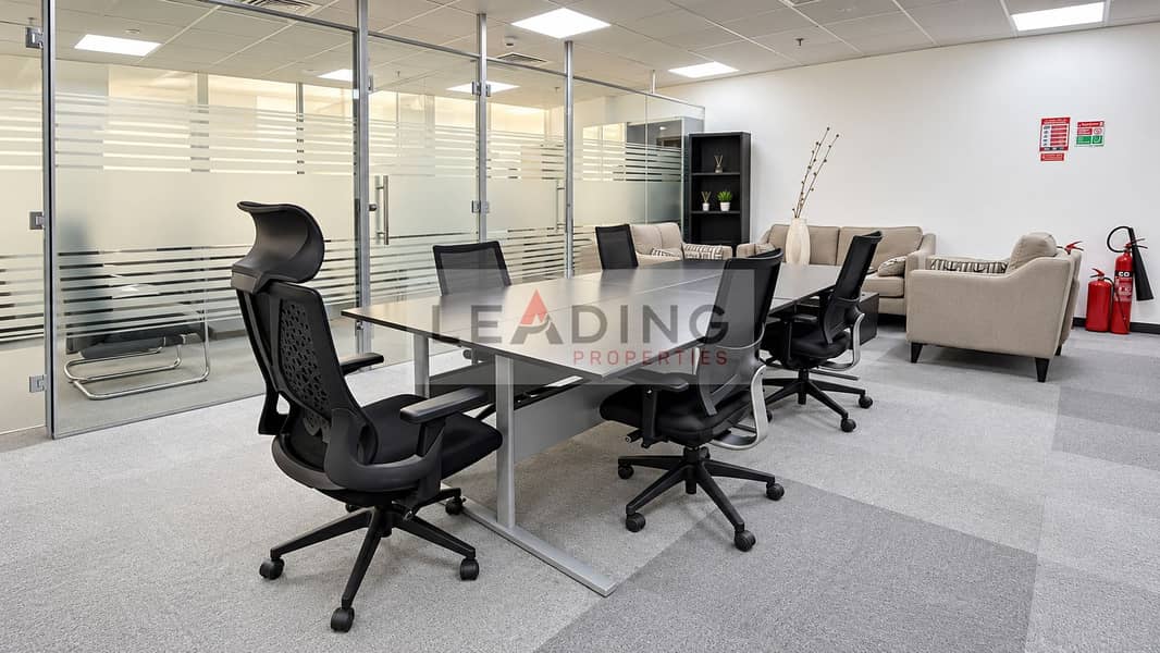 10 Refined Modern Office with Glass Partitions. png