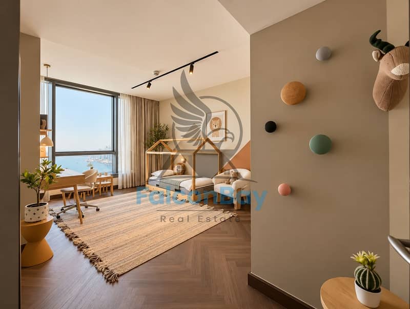 9 Warm Scandinavian Kids’ Bedroom by the Harbour. png