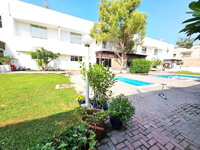 Perfect Layout | 4BR Villa Shared Pool| Prime Area