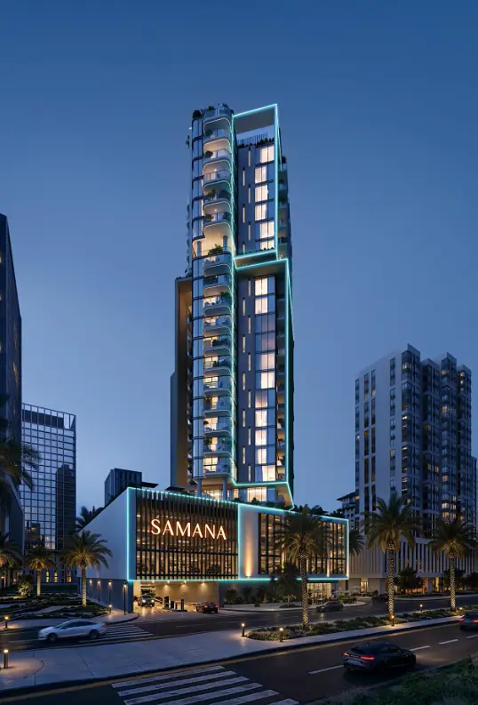 Skyline View Shop | Samana Downtown One | Prime Downtown Jebel Ali Location