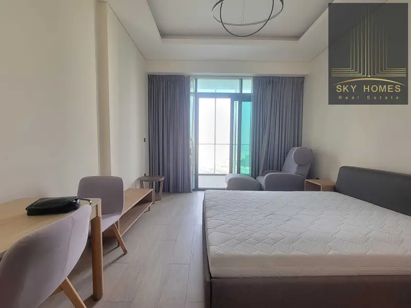 Huge size furnished studio apartment available for rent just in 50k in 4cheques with all amenities free