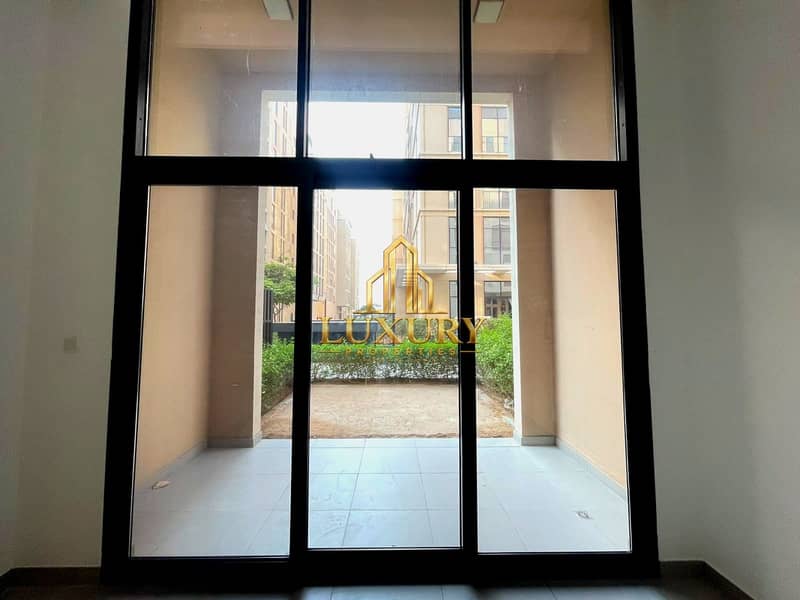 5 Spacious Studio with Private Garden & Balcony | AED 34,000 | 4 Yearly Installments
